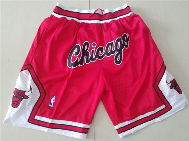 Chicago Bulls Just Don Chicago Red Basketball Shorts|SHORT6R|Basketball ...