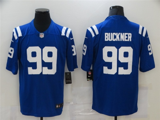 Indianapolis Colts #99 DeForest Buckner Blue Vapor Limited Jersey - Click Image to Close