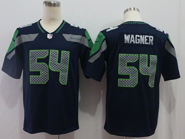 Seattle Seahawks #54 Bobby Wagner Blue Vapor Limited Jersey - Click Image to Close
