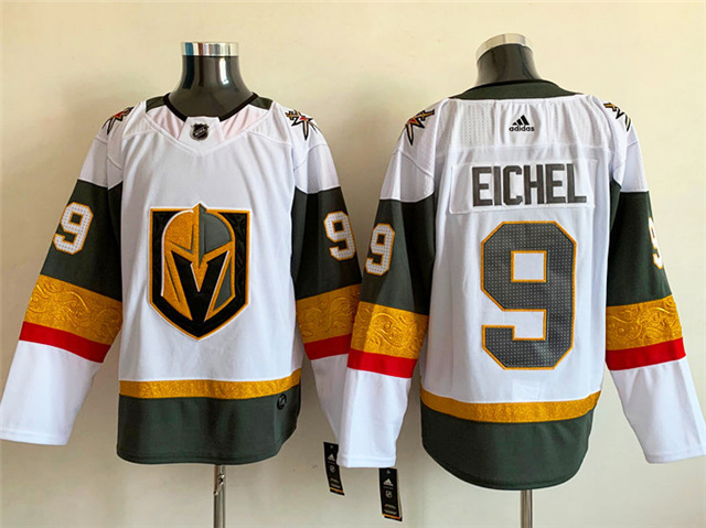 Vegas Golden Knights #9 Jack Eichel White Jersey - Click Image to Close