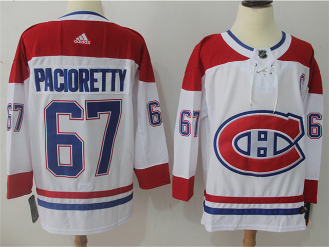 Montreal Canadiens #67 Max Pacioretty White Jersey - Click Image to Close
