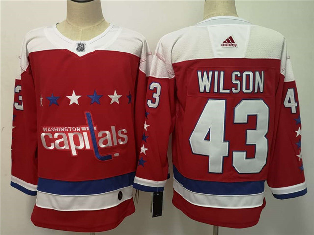 Washington Capitals #43 Tom Wilson Red Alternate Jersey - Click Image to Close