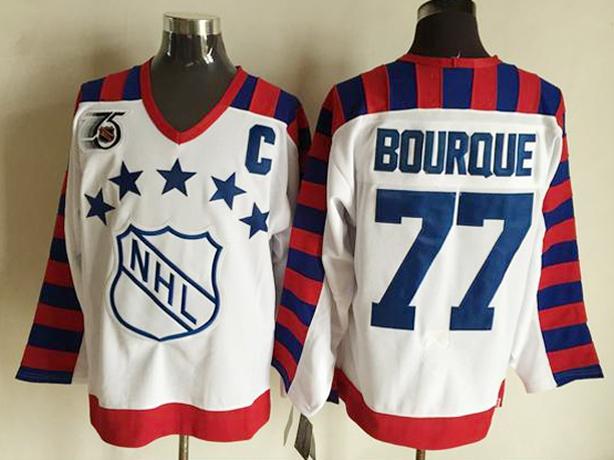 NHL 1992 All Star Game Wales #77 Ray Bourque CCM Vintage Jersey - Click Image to Close