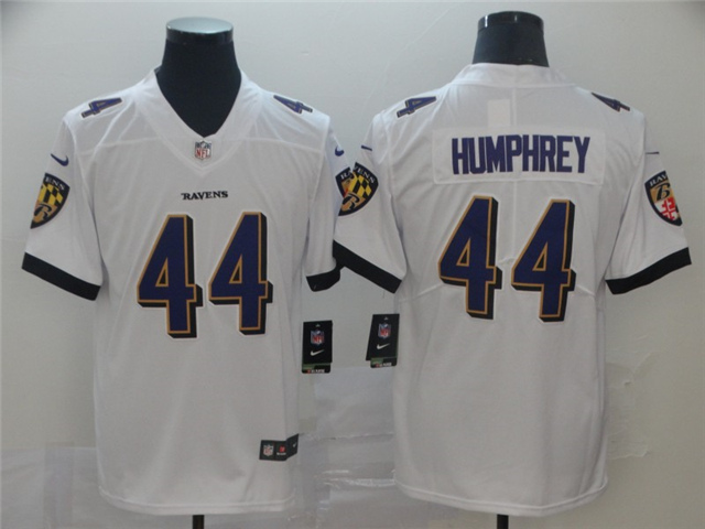 Baltimore Ravens #44 Marlon Humphrey White Vapor Limited Jersey - Click Image to Close